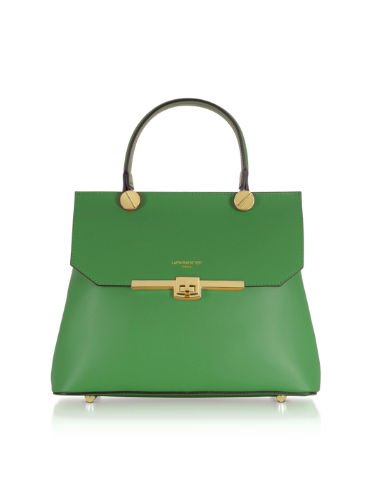 LE PARMENTIER - Atlanta Top Handle Satchel Bag w/Shoulder Strap