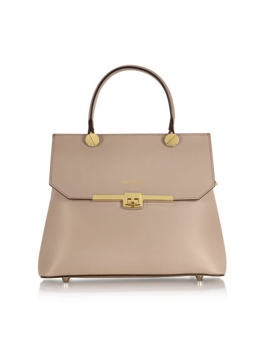 LE PARMENTIER - Atlanta Top Handle Satchel Bag w/Shoulder Strap