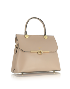 LE PARMENTIER - Atlanta Top Handle Satchel Bag w/Shoulder Strap
