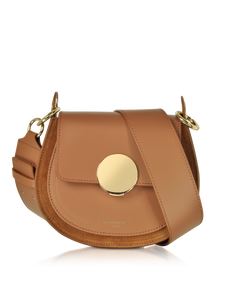 LE PARMENTIER - Yucca Suede and Leather Shoulder Bag