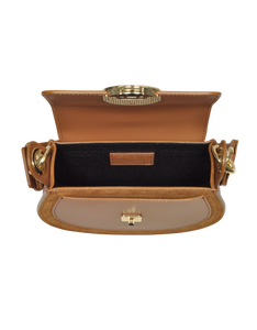 LE PARMENTIER - Yucca Suede and Leather Shoulder Bag
