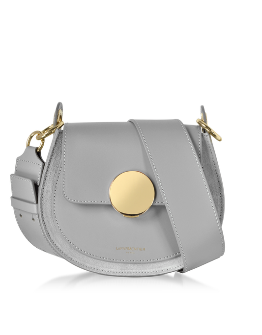 LE PARMENTIER - Yucca Suede and Leather Shoulder Bag