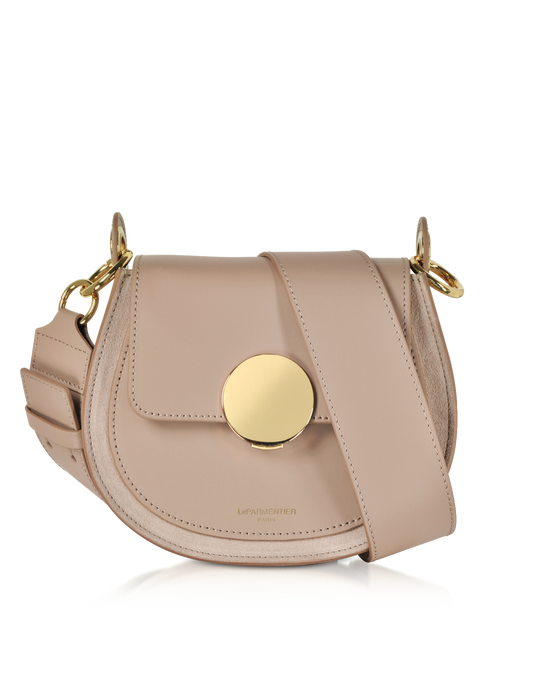 LE PARMENTIER - Yucca Suede and Leather Shoulder Bag