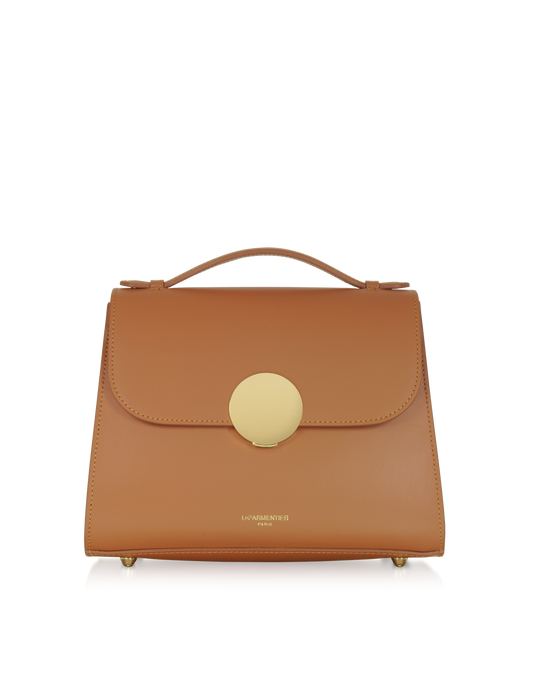 LE PARMENTIER - Bombo Top-Handle Satchel Bag w/Strap