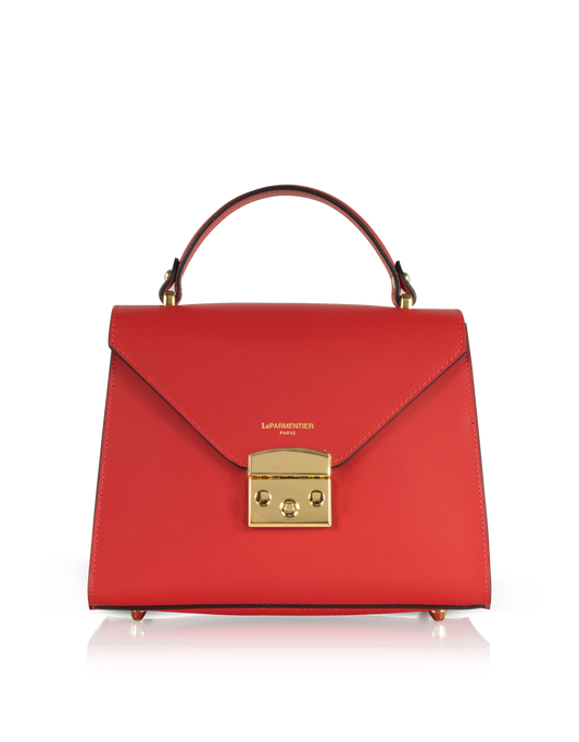 LE PARMENTIER - Peggy Leather Top Handle Satchel Bag