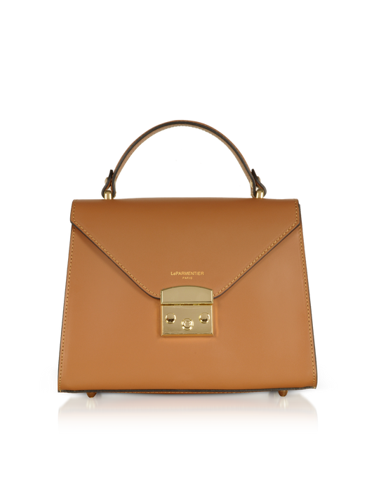 LE PARMENTIER - Peggy Leather Top Handle Satchel Bag