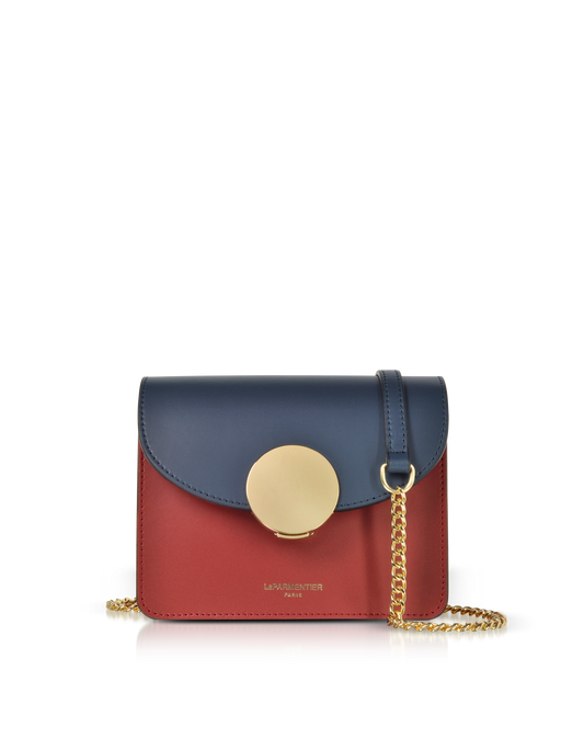 LE PARMENTIER - New Ondina Mini Color Block Shoulder Bag