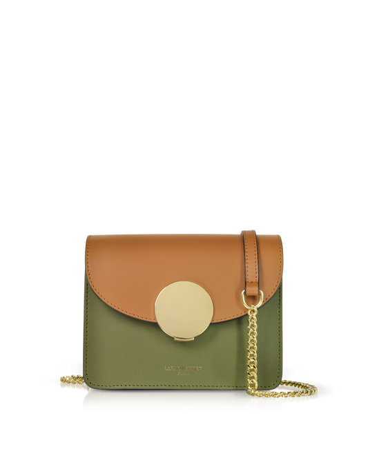 LE PARMENTIER - New Ondina Mini Color Block Shoulder Bag