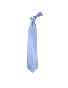 Shimmering Solid Sky Blue Textured Silk Tie