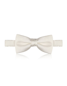 Solid Silk Pre-tied Bowtie