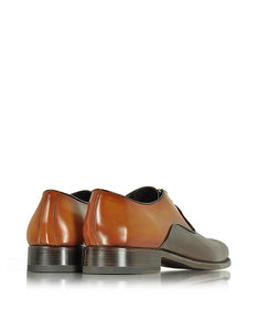 Two-Tone Italian Handcrafted Leather Oxford Shoe