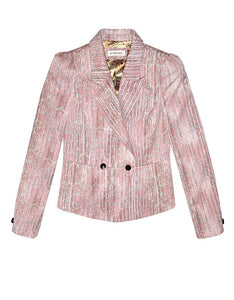 LA FABRIQUE - Stephanie Pink Floral Blazer