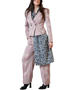 LA FABRIQUE - Stephanie Pink Floral Blazer